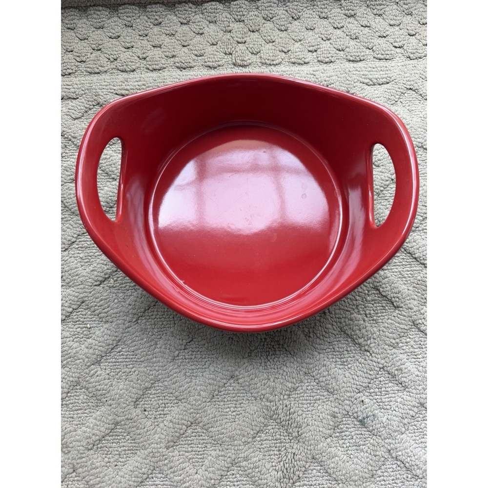 Rachael Ray 1.5 Quart Cooking Dish Red Oven Microwave & Dishwasher Safe